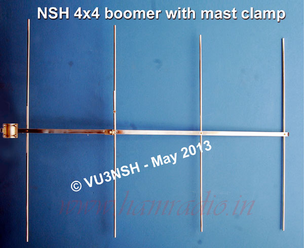 Fig. 1 NSH 4 x 4 boomer with mast clamp