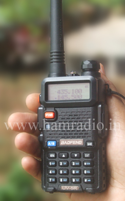 Fig. 1 Baofeng UV-5R Dual Band VHF/UHF Transceiver