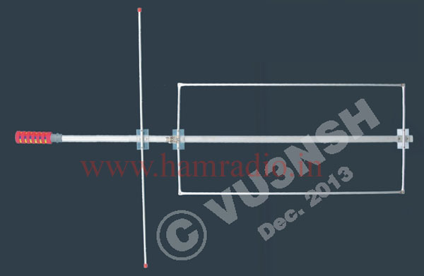 Fig. 1 UR0GT VHF Cardioid antenna